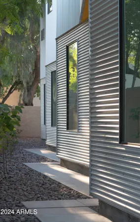 a view of a roof deck