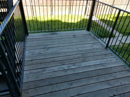 a view of outdoor space with deck