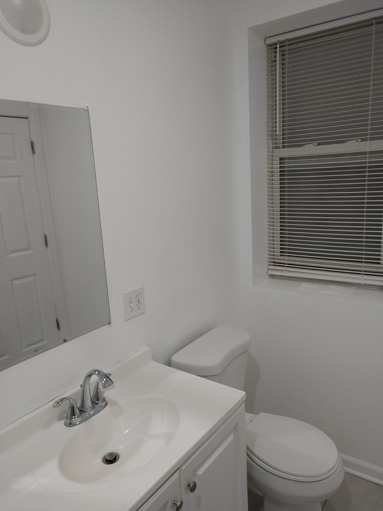 6219 South Rhodes Avenue Chicago, IL 60637 - Photo 7 of 24 a bathroom with a sink toilet and vanity