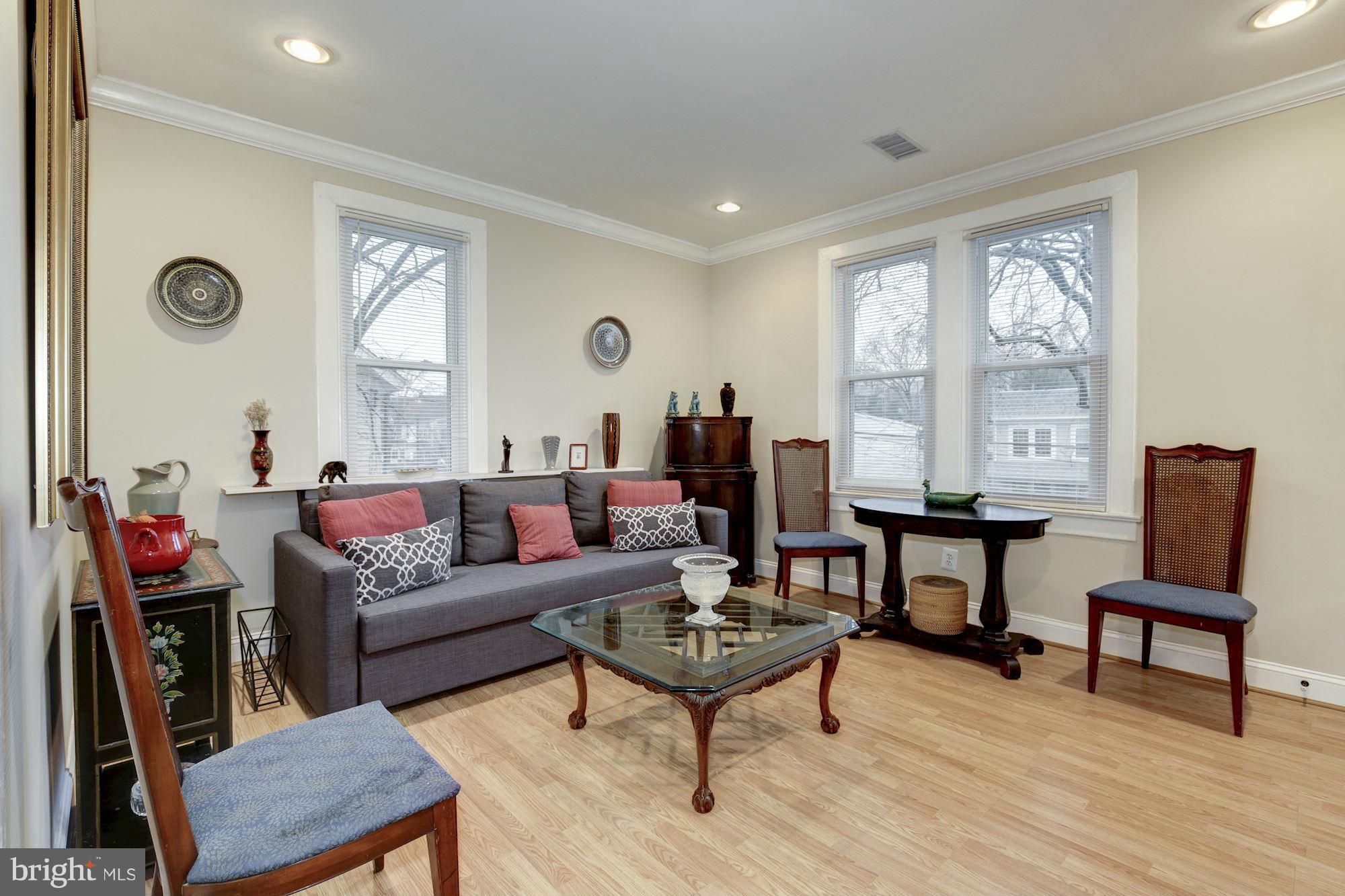 1241 Jackson Street Northeast Washington, DC 20017 - Photo 22 of 30 a living room with furniture and a window