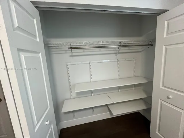 a view of empty room