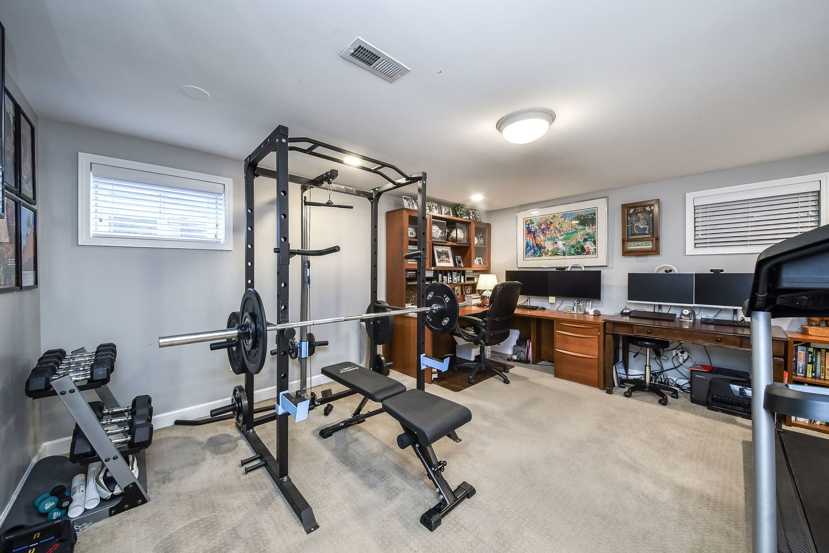 75 Hawkins Circle Wheaton, IL 60189 - Photo 36 of 45 a view of a workspace with furniture and a window