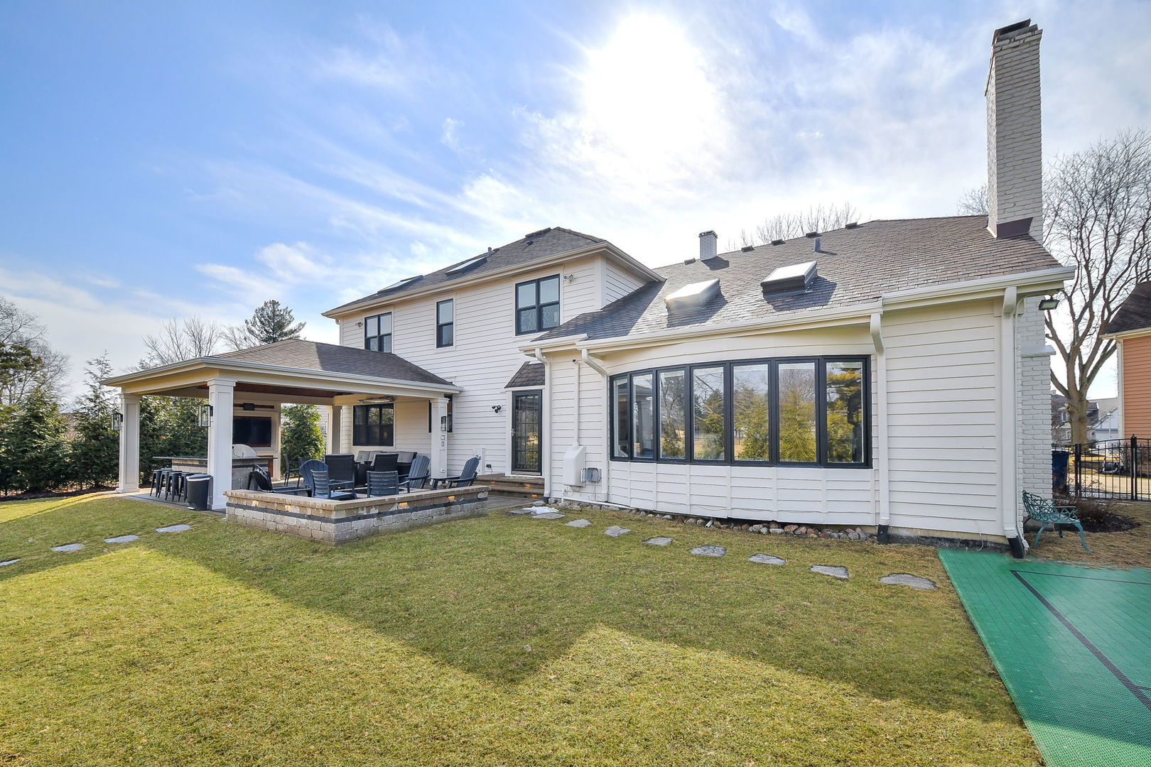 75 Hawkins Circle Wheaton, IL 60189 - Photo 39 of 45 a front view of house with yard space and seating