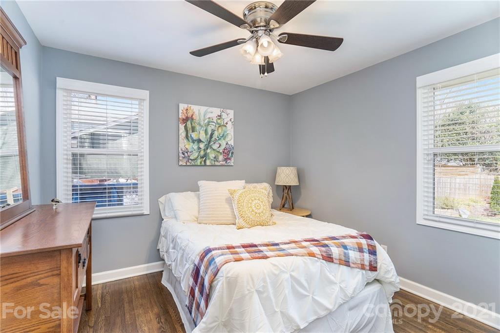 4235 Sudbury Road Charlotte, NC 28205 - Photo 24 of 29 a bedroom with a bed and a window