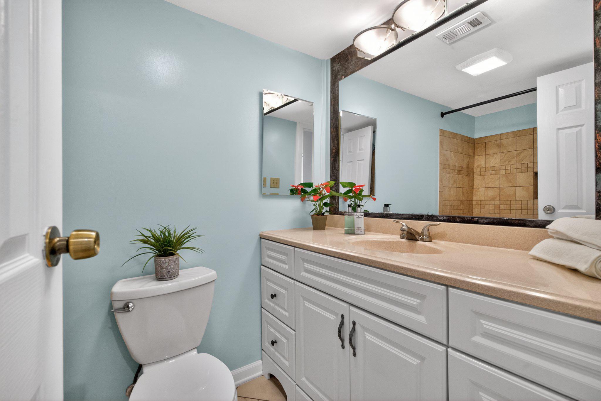 3932 Bel Pre Road, Unit 39326 Silver Spring, MD 20906 - Photo 9 of 20 Full Bathroom with tub and sustom vanity.