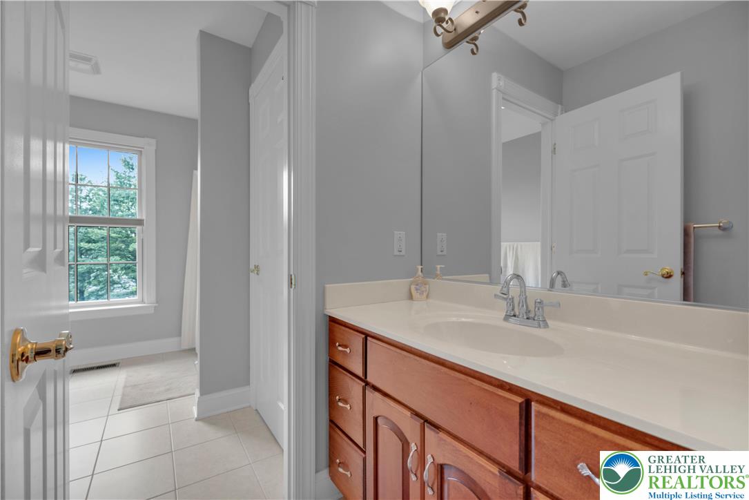 774 Lahr Road Nazareth, PA 18064 - Photo 34 of 58 a bathroom with a sink and a mirror