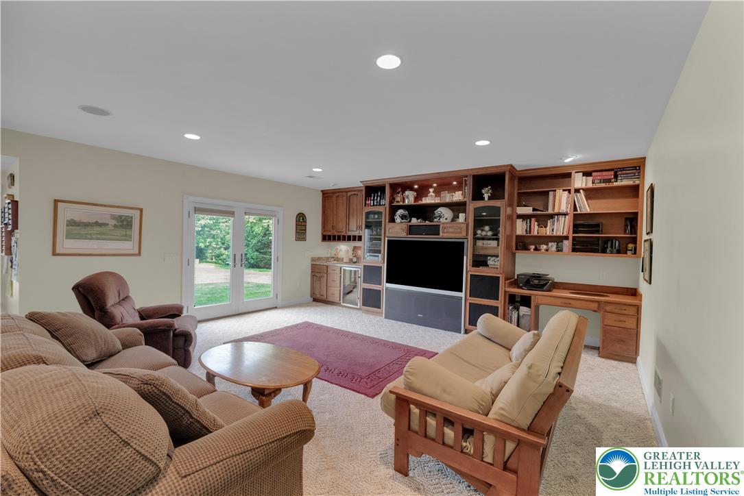 774 Lahr Road Nazareth, PA 18064 - Photo 39 of 58 a living room with furniture and a flat screen tv