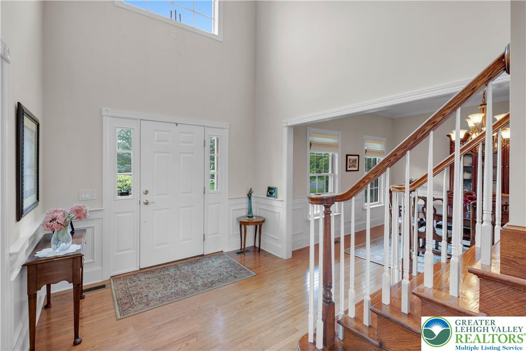 774 Lahr Road Nazareth, PA 18064 - Photo 9 of 58 a view of an entryway and wooden floor