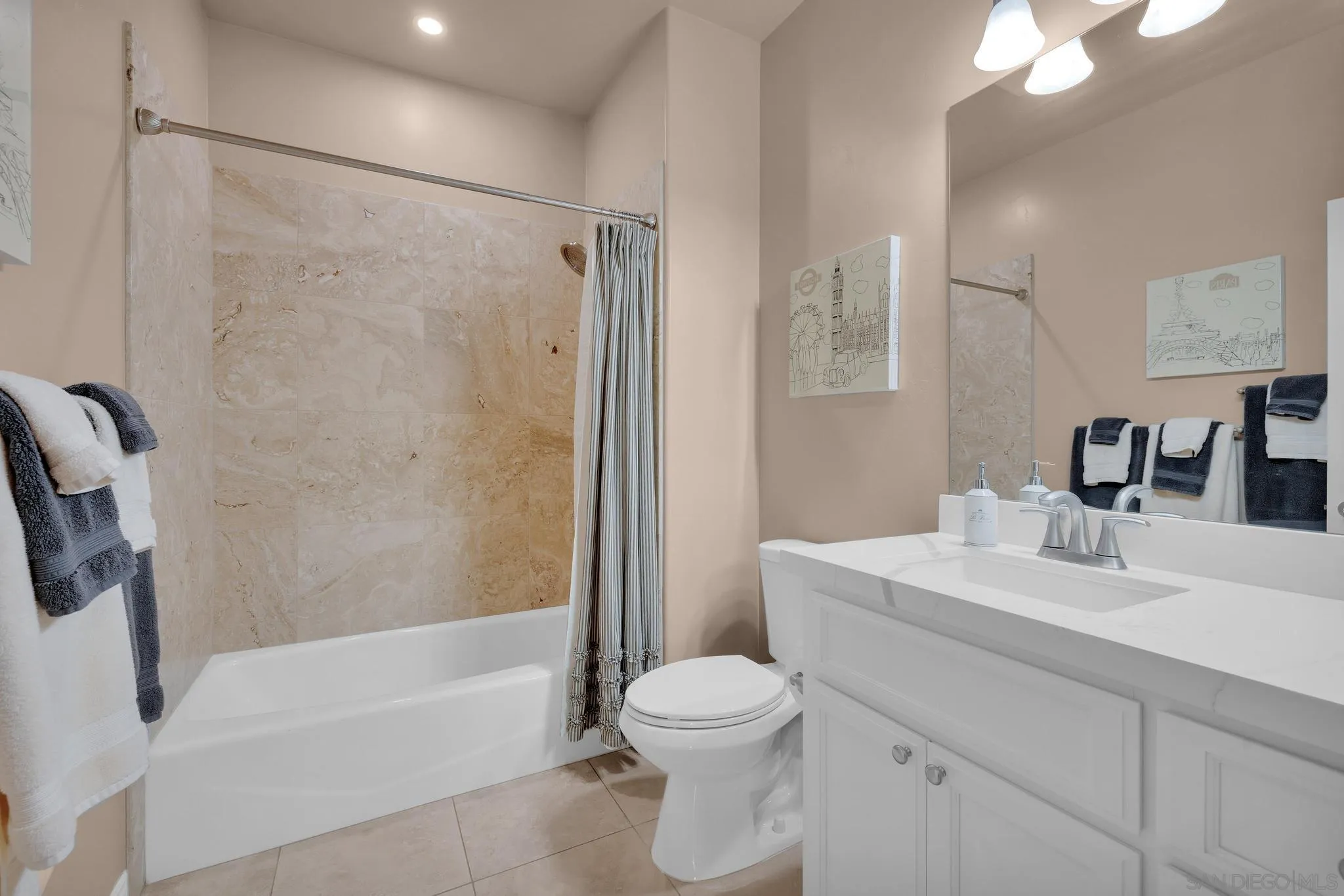 578 North Alpine Trail Road Alpine, CA 91901 - Photo 26 of 50 a bathroom with a sink toilet and shower