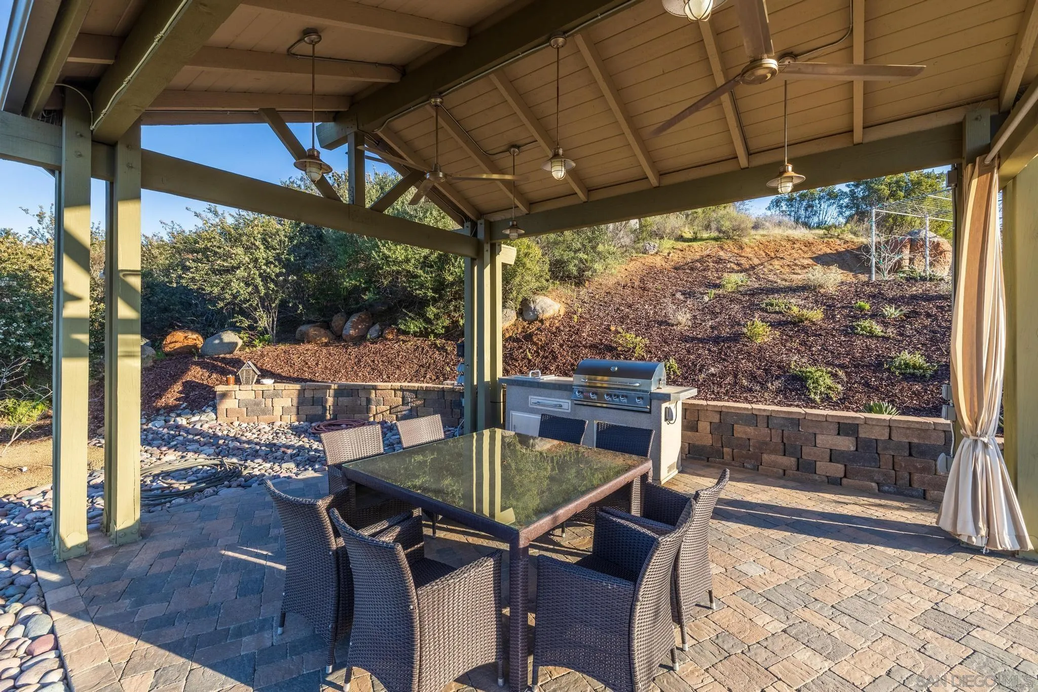 578 North Alpine Trail Road Alpine, CA 91901 - Photo 33 of 50 a view of outdoor space with seating
