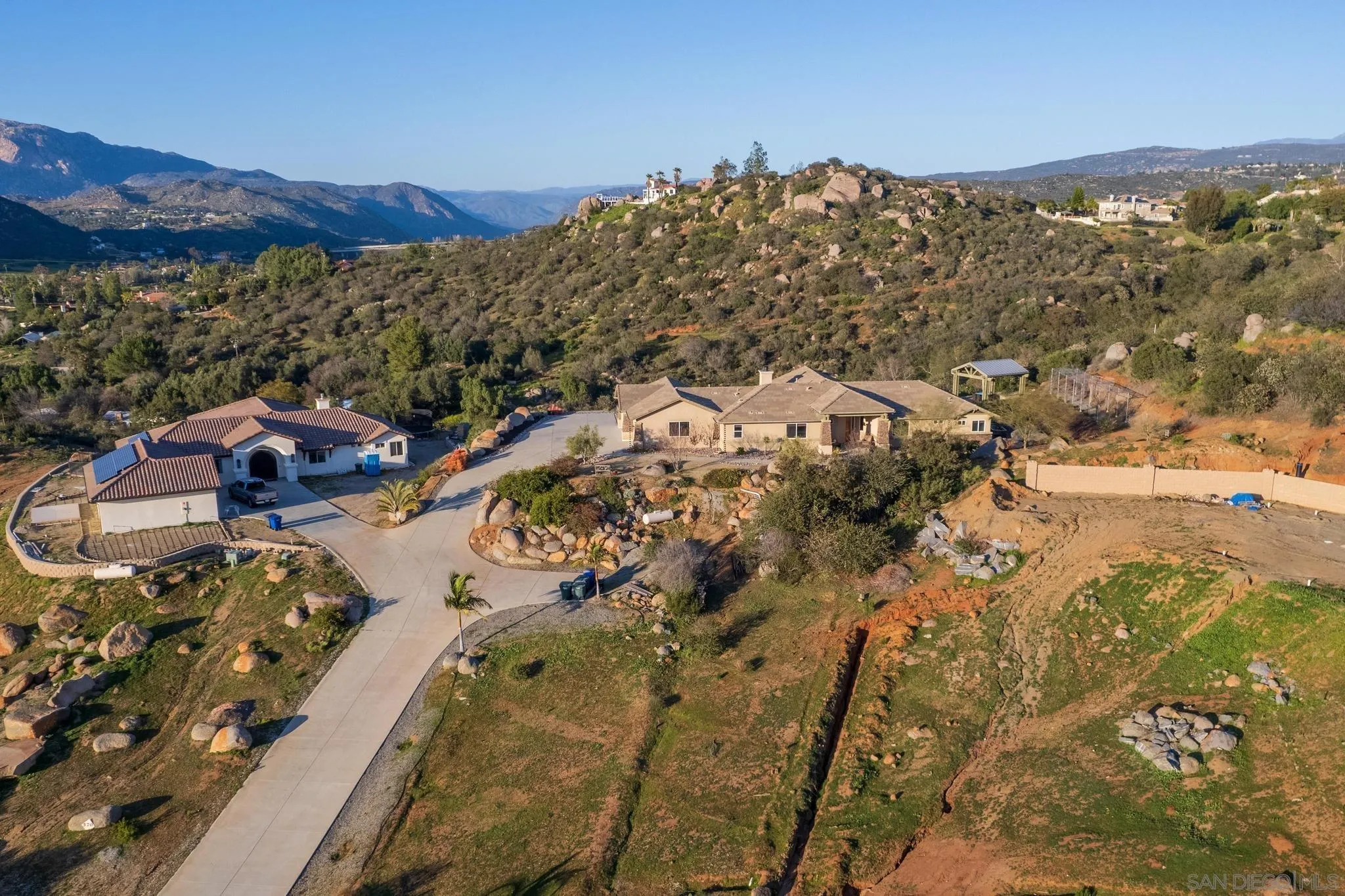 578 North Alpine Trail Road Alpine, CA 91901 - Photo 45 of 50 an aerial view of multiple house