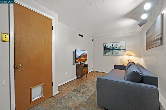 a view of a house with a street