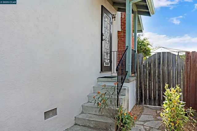 a view of a potted plants next to a wall