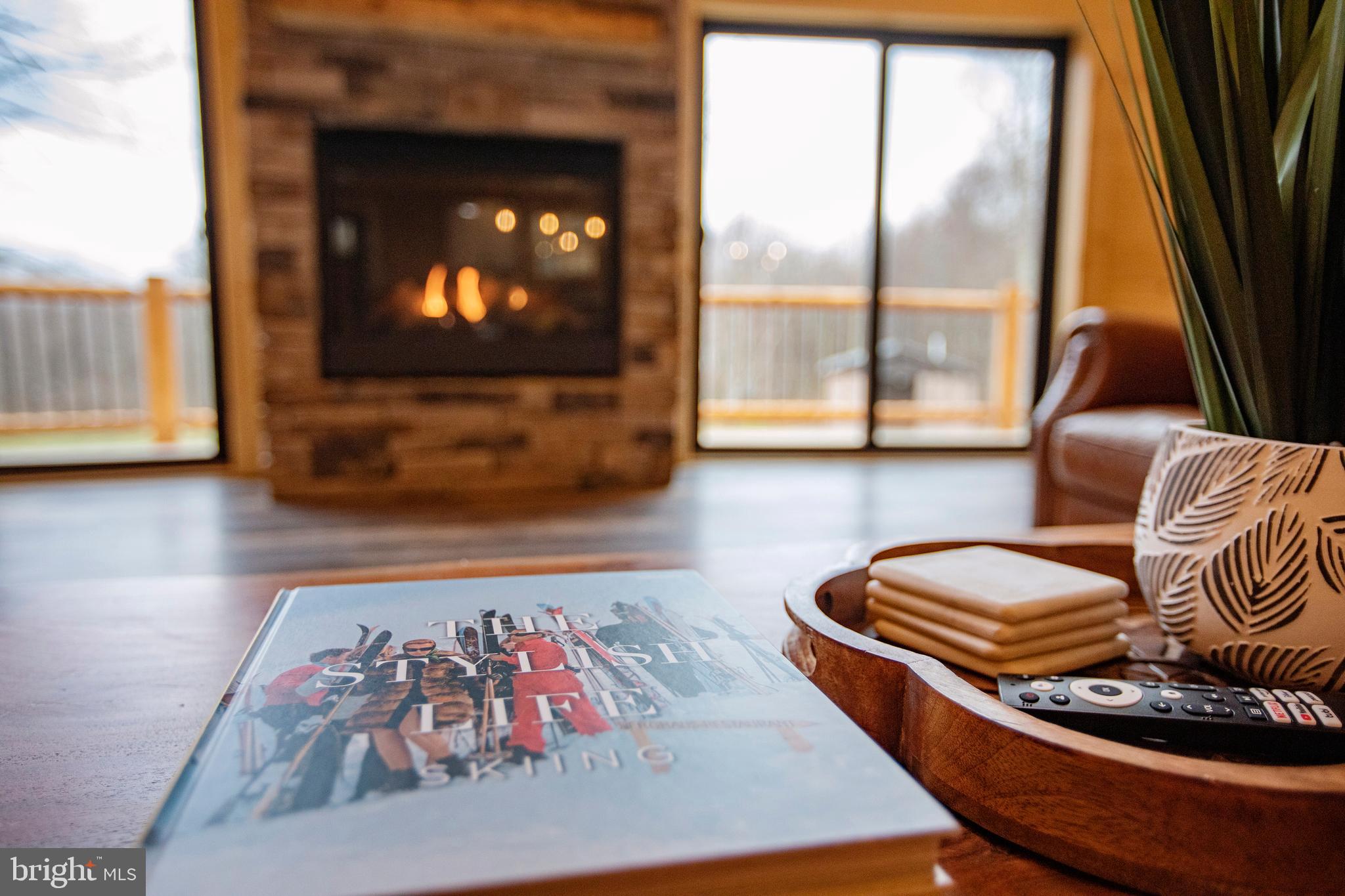 635 Biltmore Rdg Trail McHenry, MD 21541 - Photo 24 of 64 a living room with furniture and a fireplace