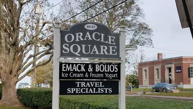 a view of sign board