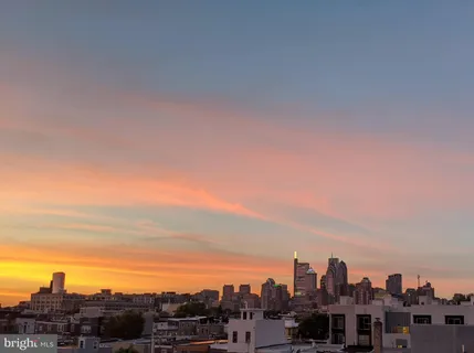 a view of a city with a city