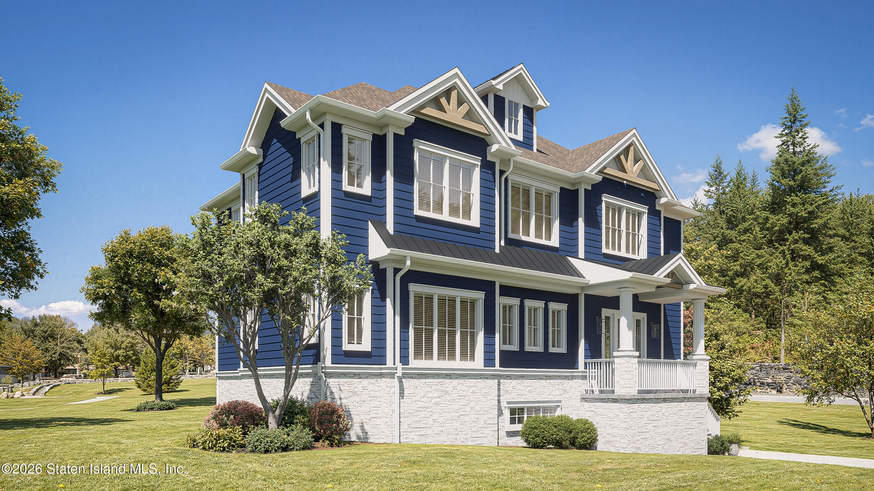 272 Morrison Avenue Staten Island, NY 10310 - Photo 2 of 8 a front view of a house with a yard
