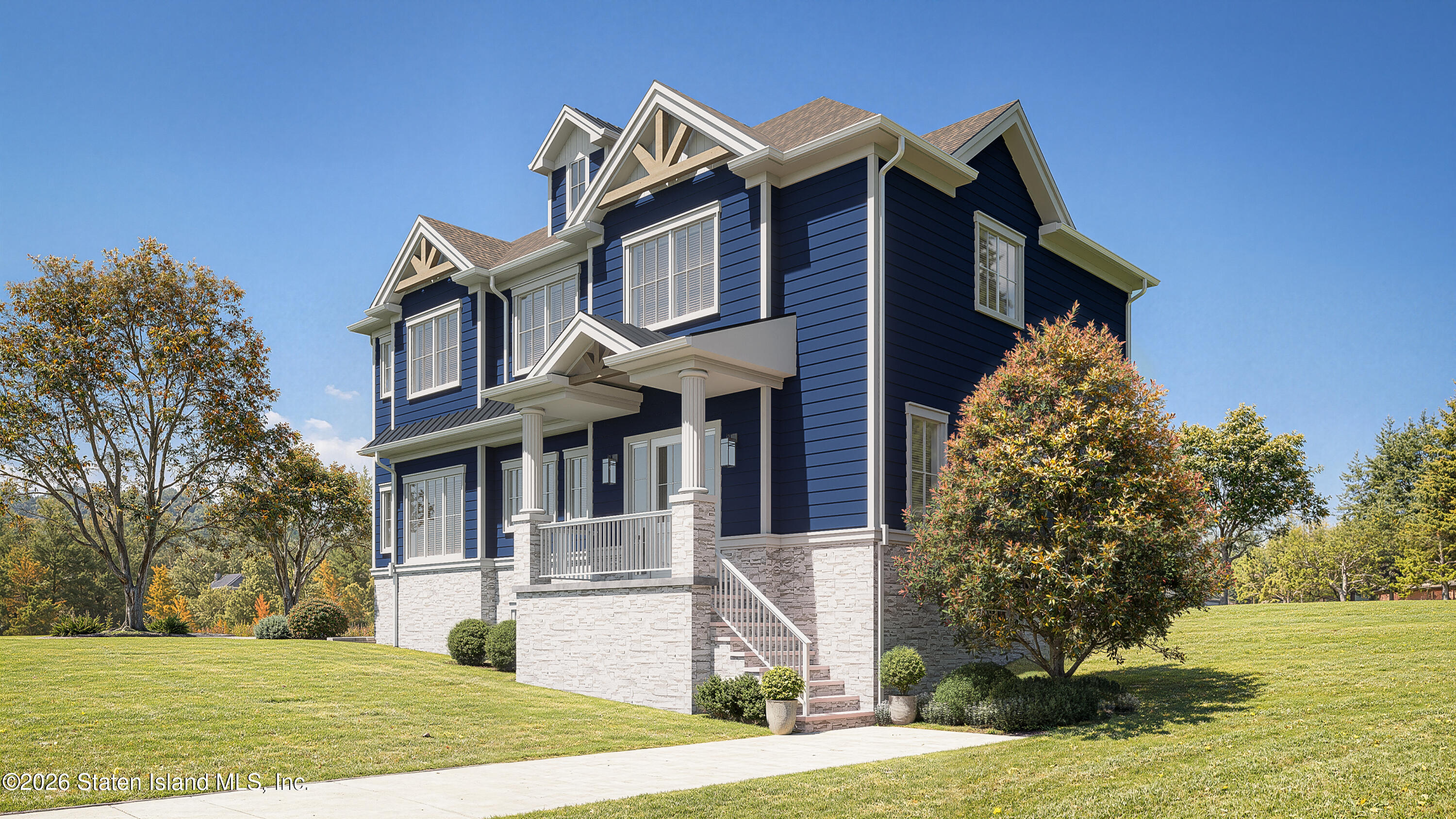 272 Morrison Avenue Staten Island, NY 10310 - Photo 3 of 8 a front view of a house with garden