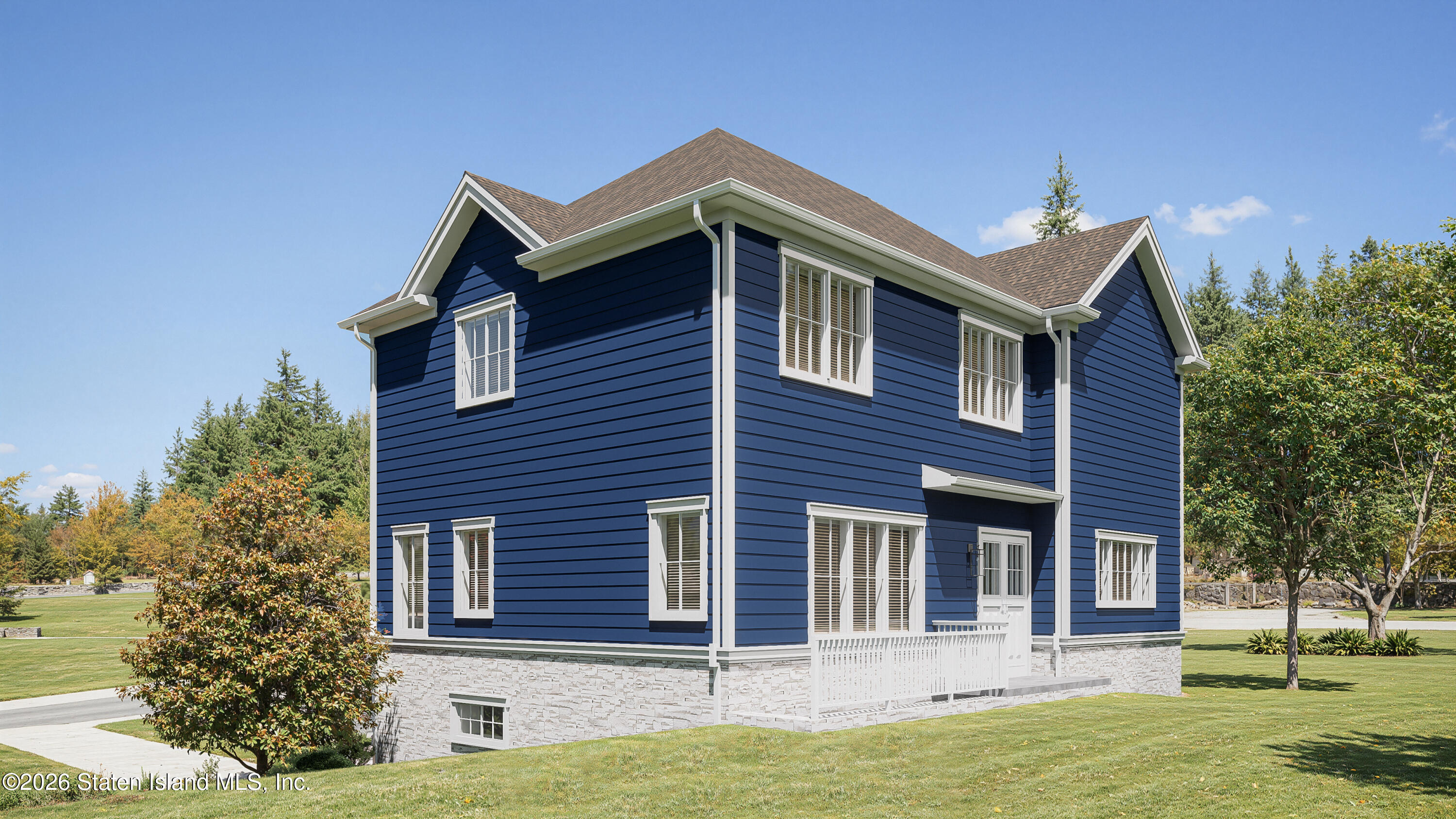 272 Morrison Avenue Staten Island, NY 10310 - Photo 4 of 8 a front view of a house with a garden
