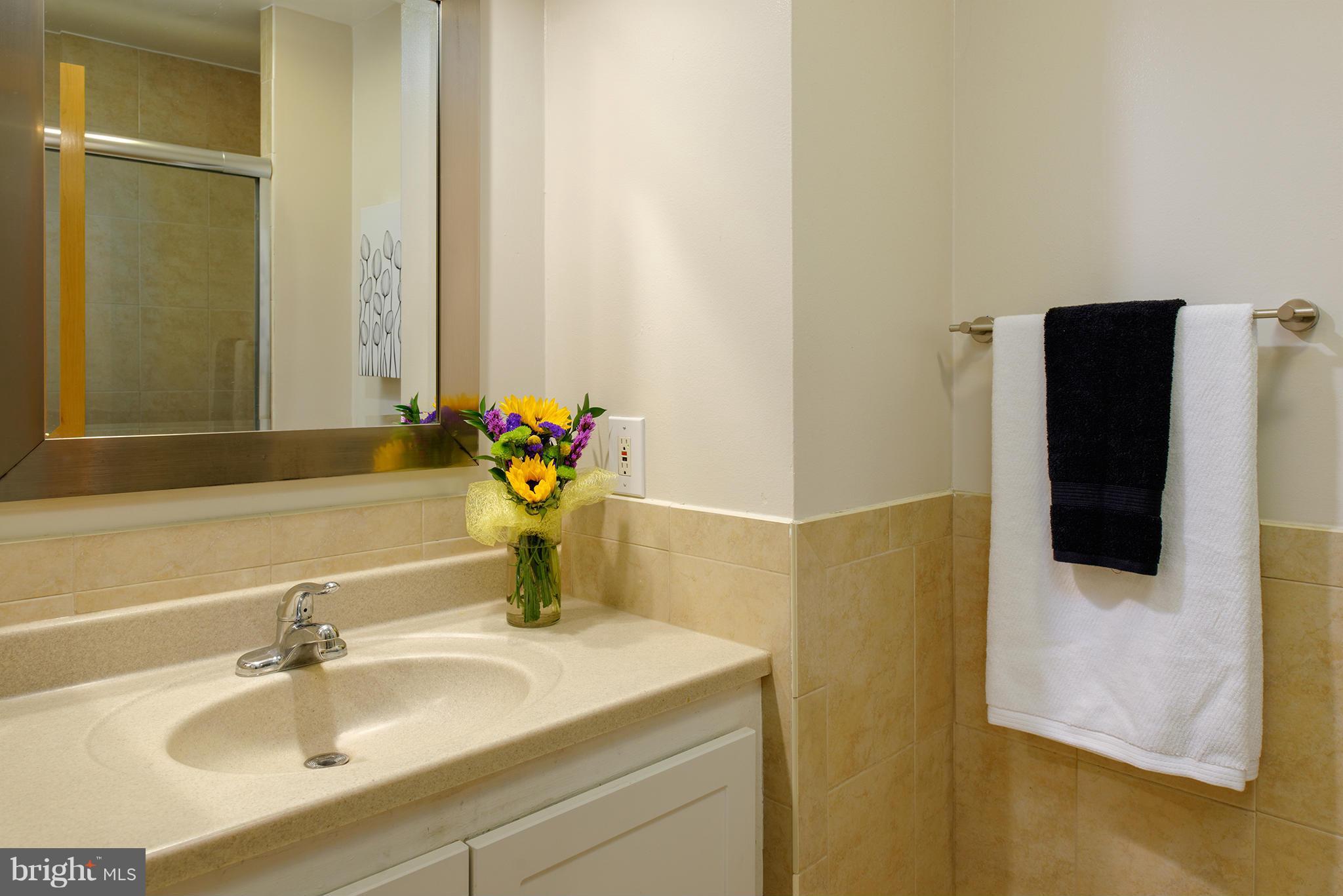 2407 Myrtle Lane Reston, VA 20191 - Photo 19 of 28 a bathroom with a sink and a mirror