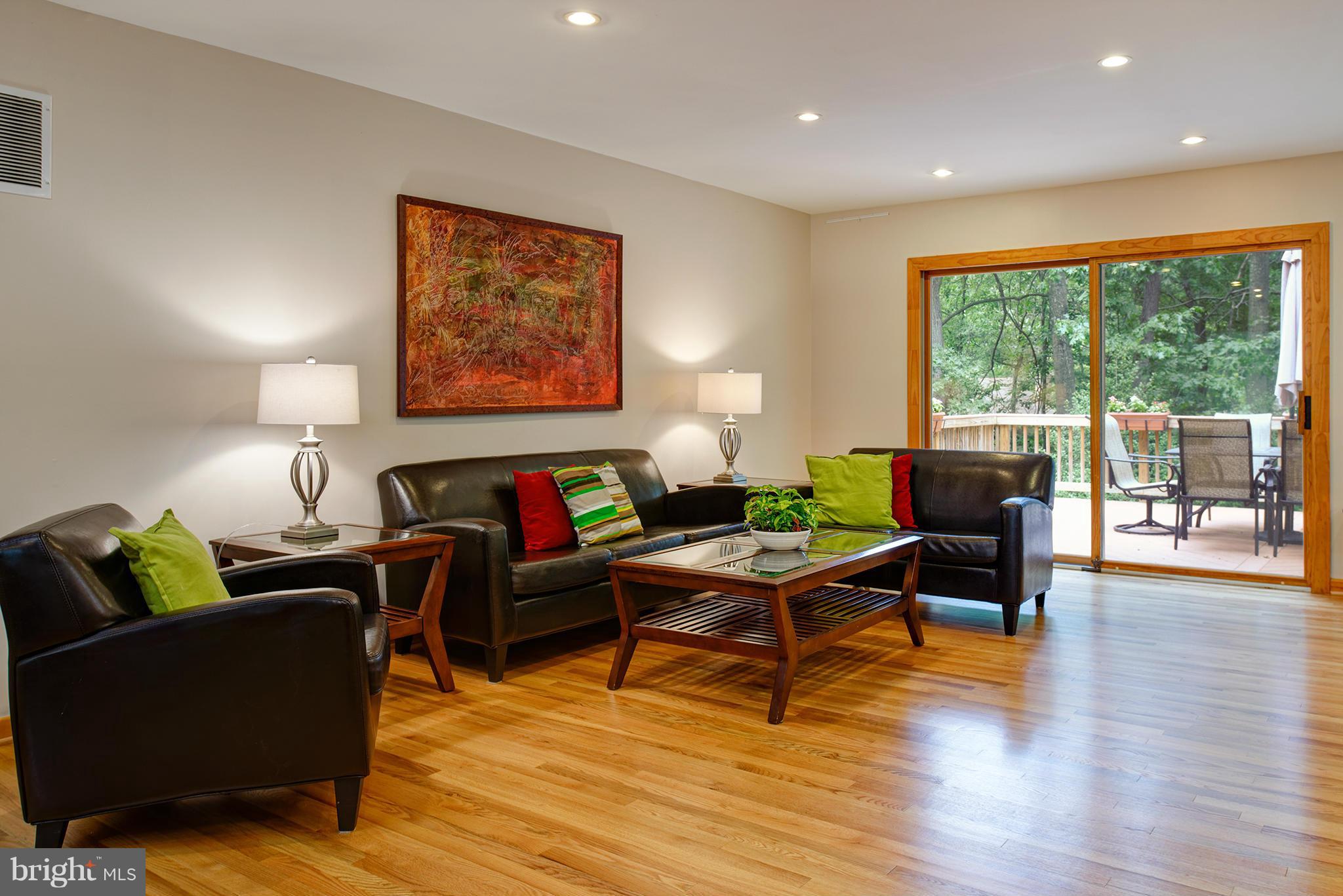 2407 Myrtle Lane Reston, VA 20191 - Photo 9 of 28 a living room with furniture and a large window