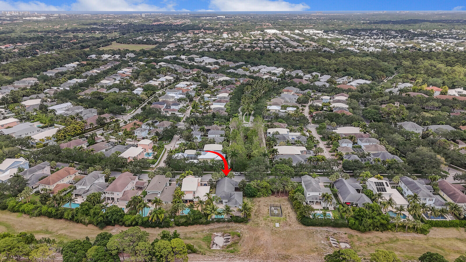 334 Caravelle Drive Jupiter, FL 33458 - Photo 52 of 52 09_Aerial10_mls