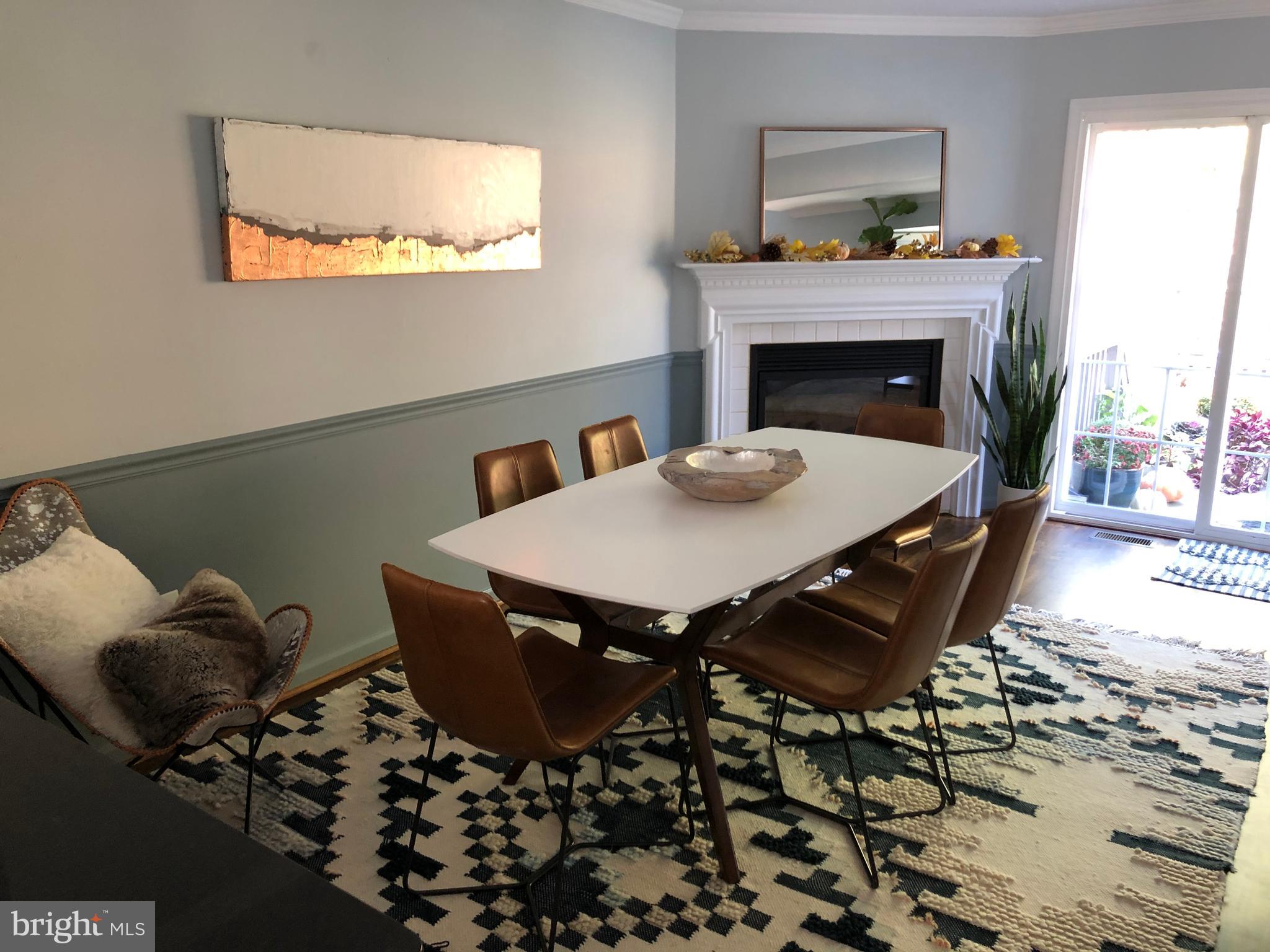 6665 Harbor Light Way New Market, MD 21774 - Photo 5 of 34 Dining room with Fireplace