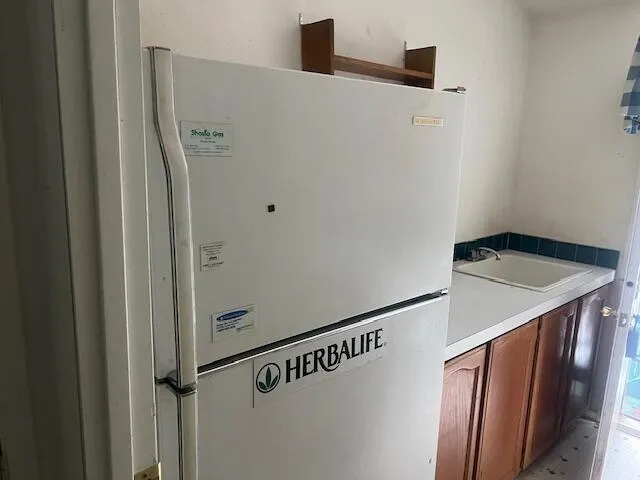 a view of a hallway with closet