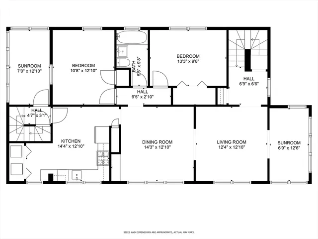 a picture of a black and white photo