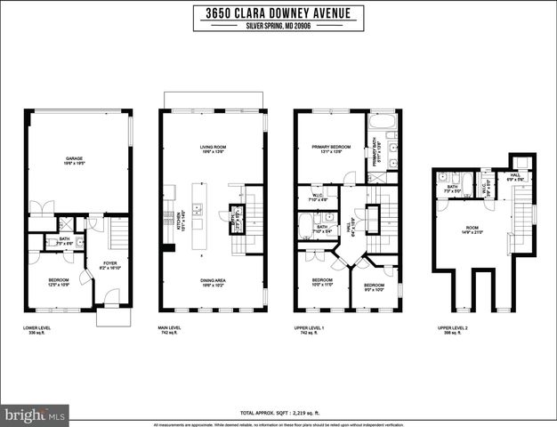 $630,000 | 3650 Clara Downey Avenue, Silver Spring, MD 20906