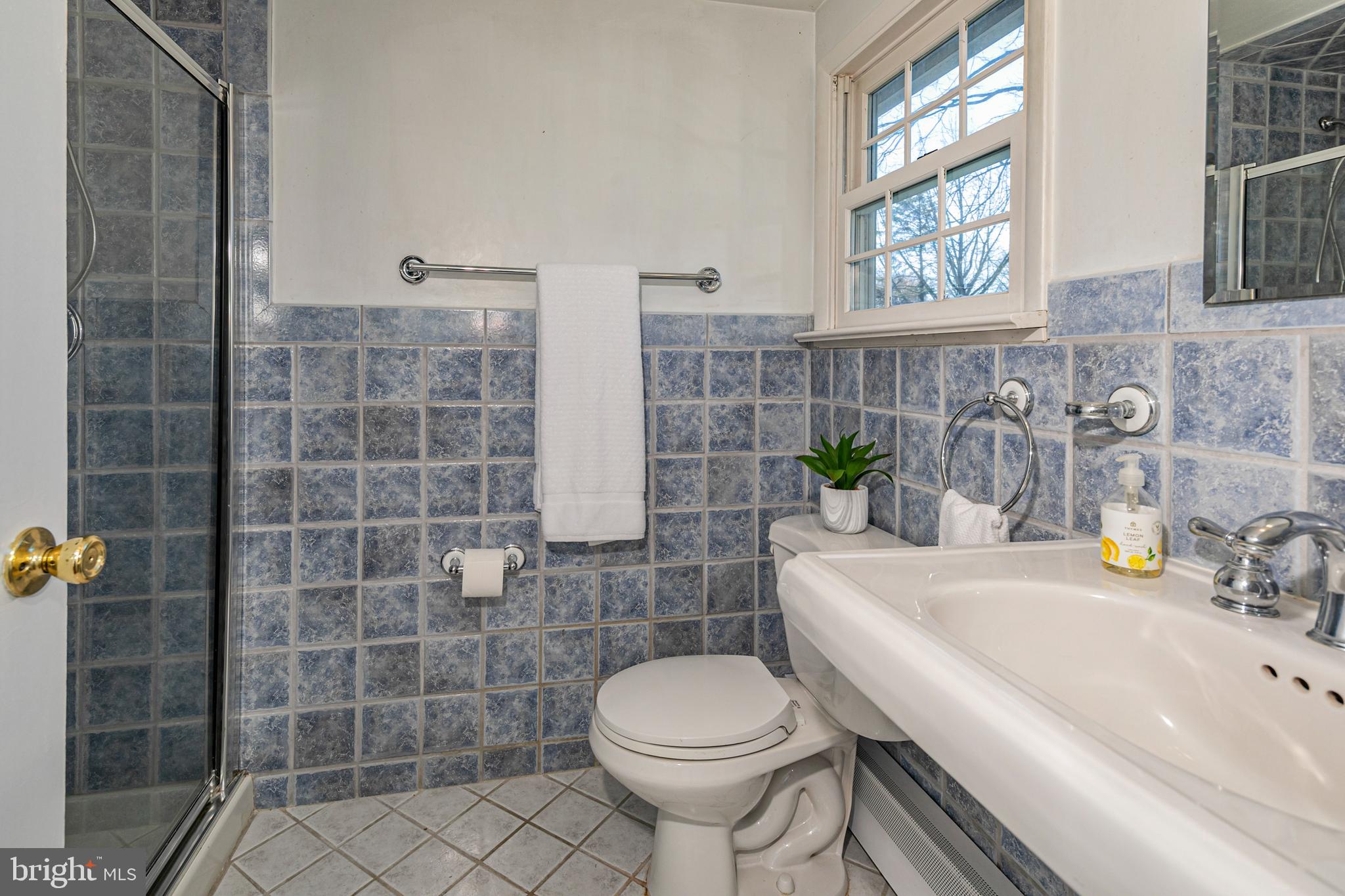 110 Johnstone Drive Pennington, NJ 08534 - Photo 21 of 31 a bathroom with a sink a toilet and shower