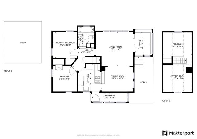 a picture of a floor plan