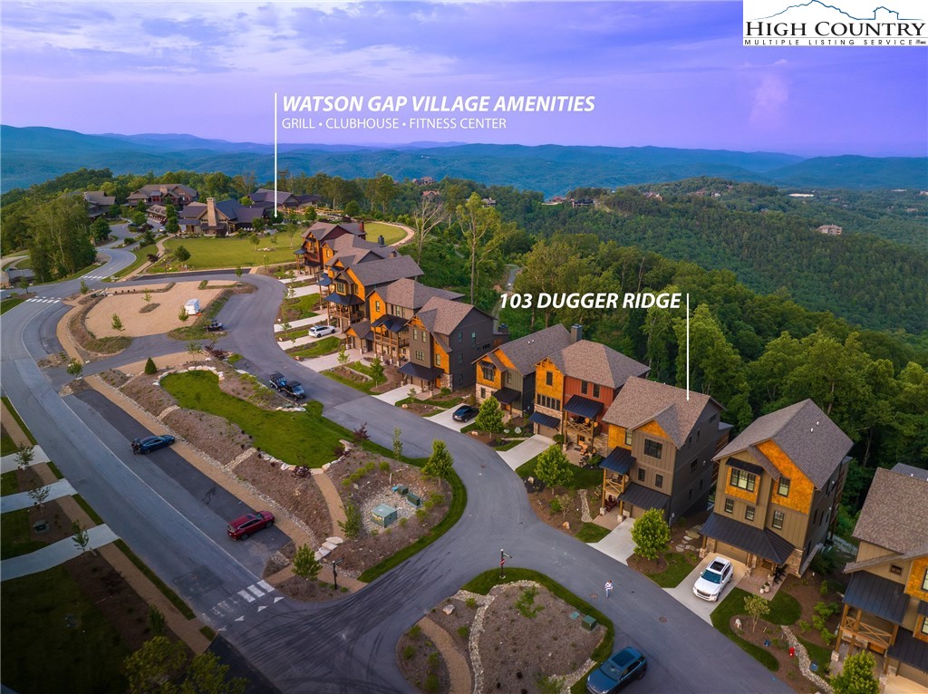 103 Dugger Rdg Trail Boone, NC 28607 - Photo 32 of 49 an aerial view of a house with a ocean view