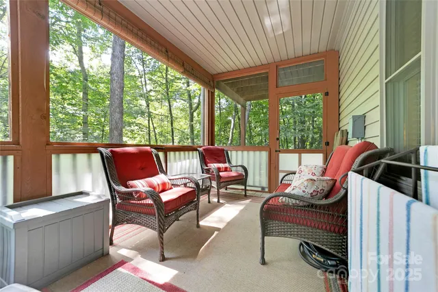 a outdoor living space with furniture and garden view