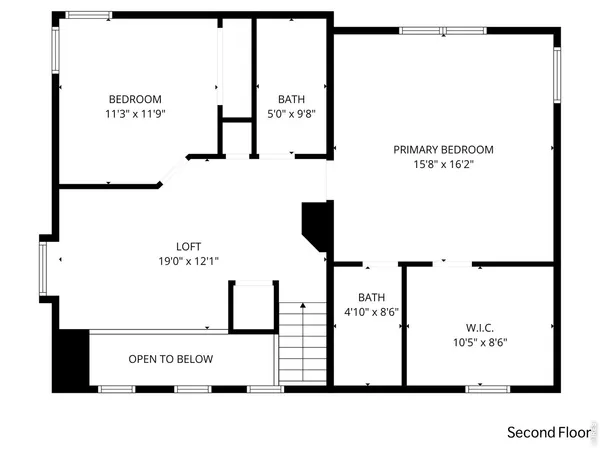 a picture of a floor plan