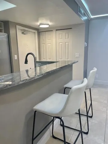 a close view of sink and tap