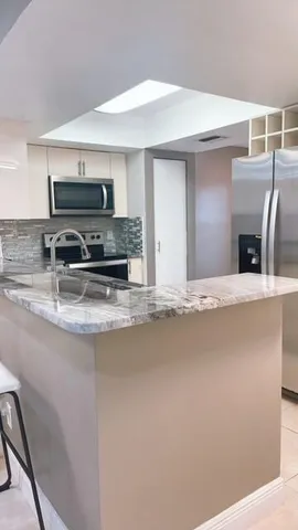 a view of water heater room