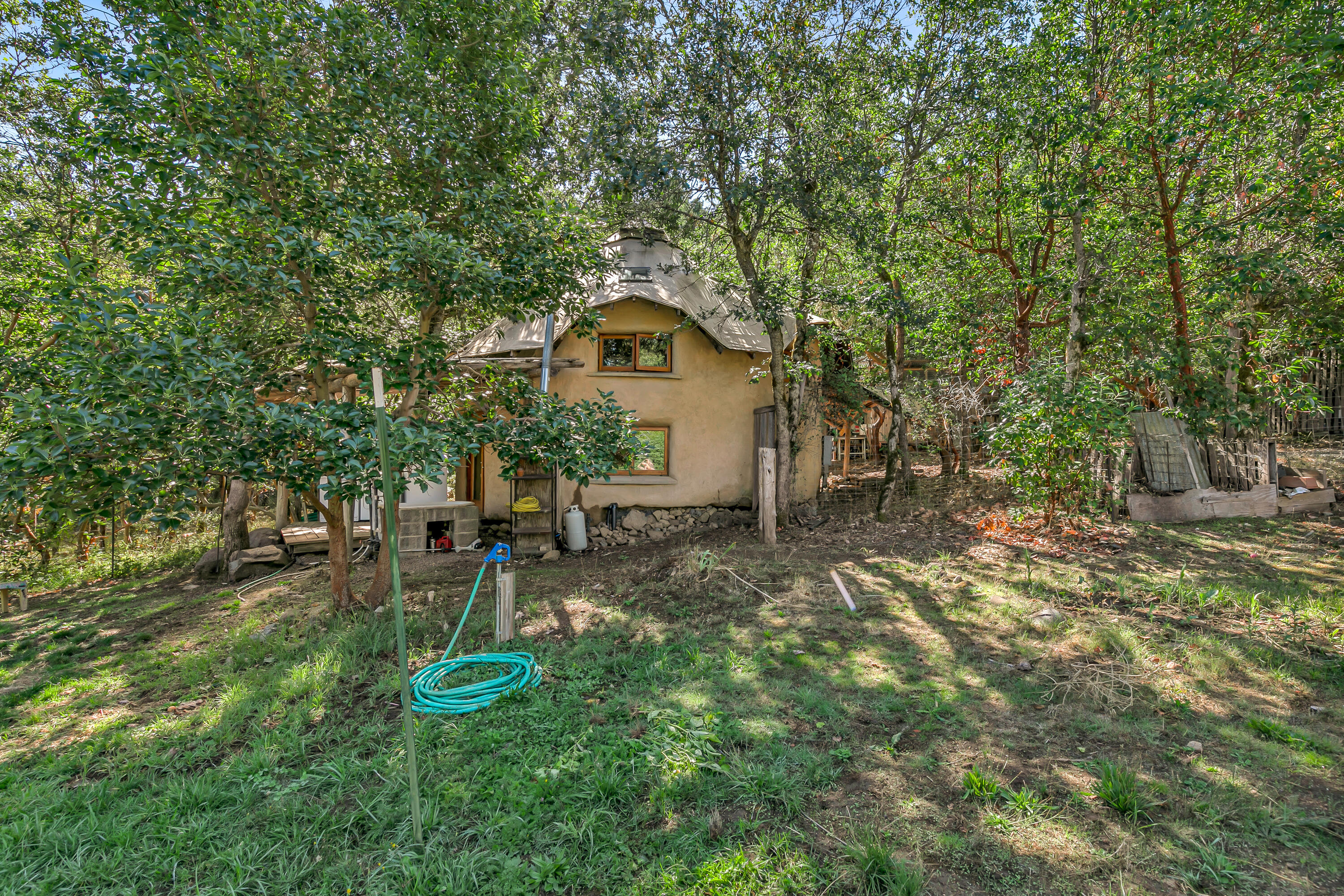 3496 East Fork Road Williams, OR 97544 - Photo 60 of 97 Strawbale Yurt