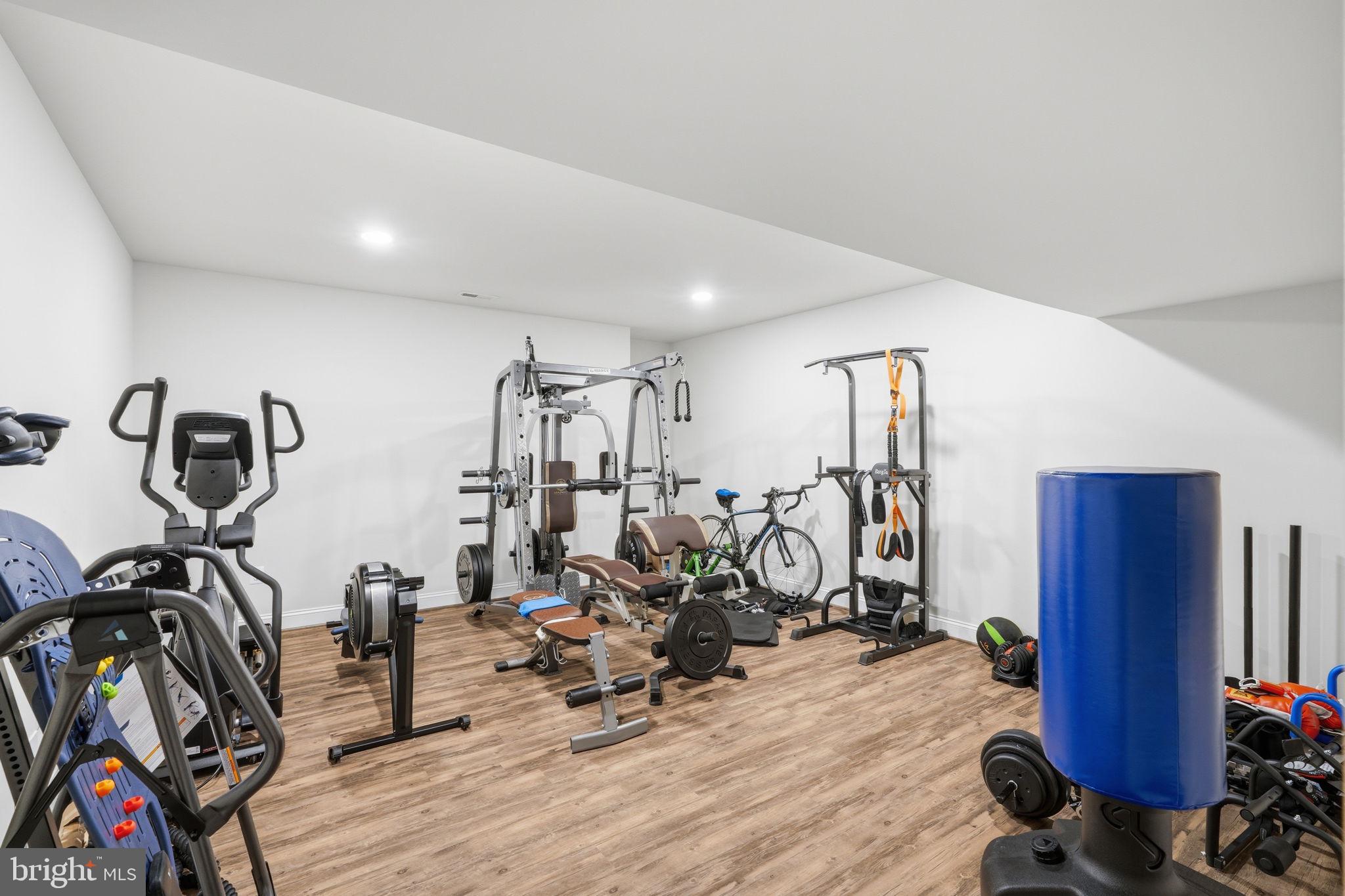 7821 Old Falls Road McLean, VA 22102 - Photo 45 of 62 a view of a room with gym equipment