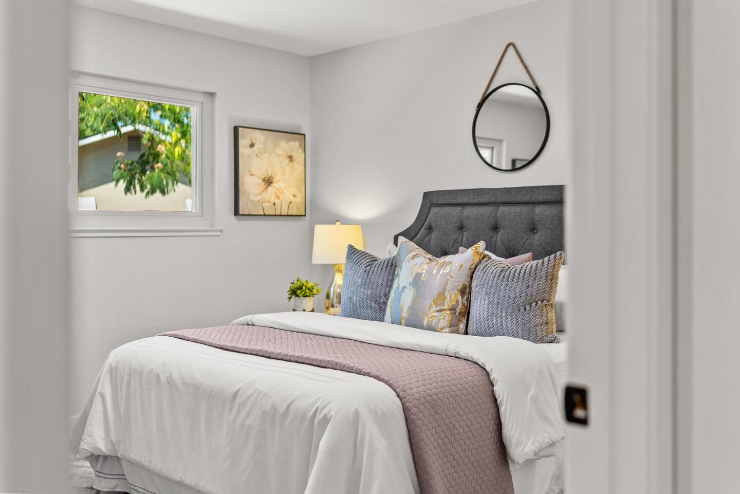 3763 Xavier Court Campbell, CA 95008 - Photo 18 of 41 a bedroom with a bed and a window