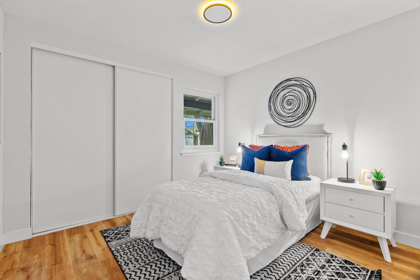 3763 Xavier Court Campbell, CA 95008 - Photo 25 of 41 a bedroom with a bed and a window