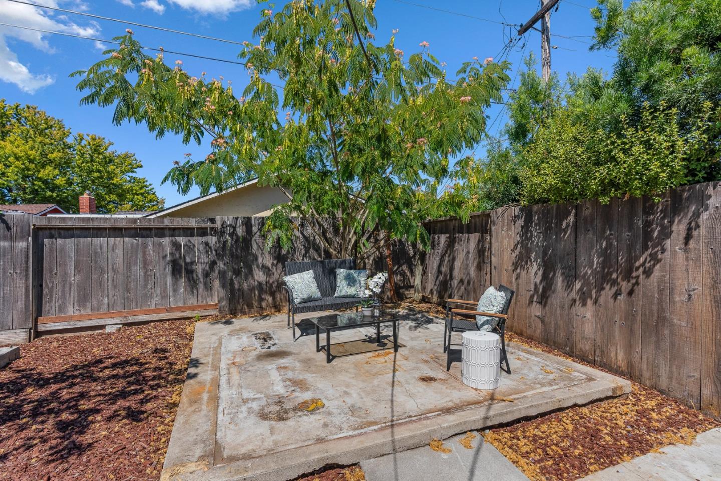 3763 Xavier Court Campbell, CA 95008 - Photo 32 of 41 a view of a backyard with sitting area