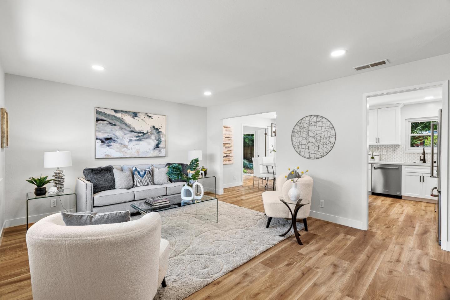 3763 Xavier Court Campbell, CA 95008 - Photo 6 of 41 a living room with furniture