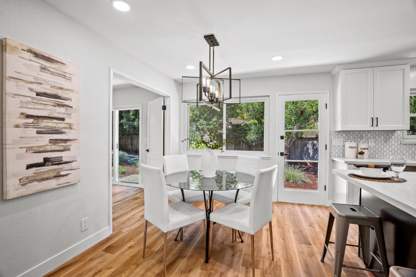 3763 Xavier Court Campbell, CA 95008 - Photo 10 of 41 a view of a dining room with furniture window and outside view