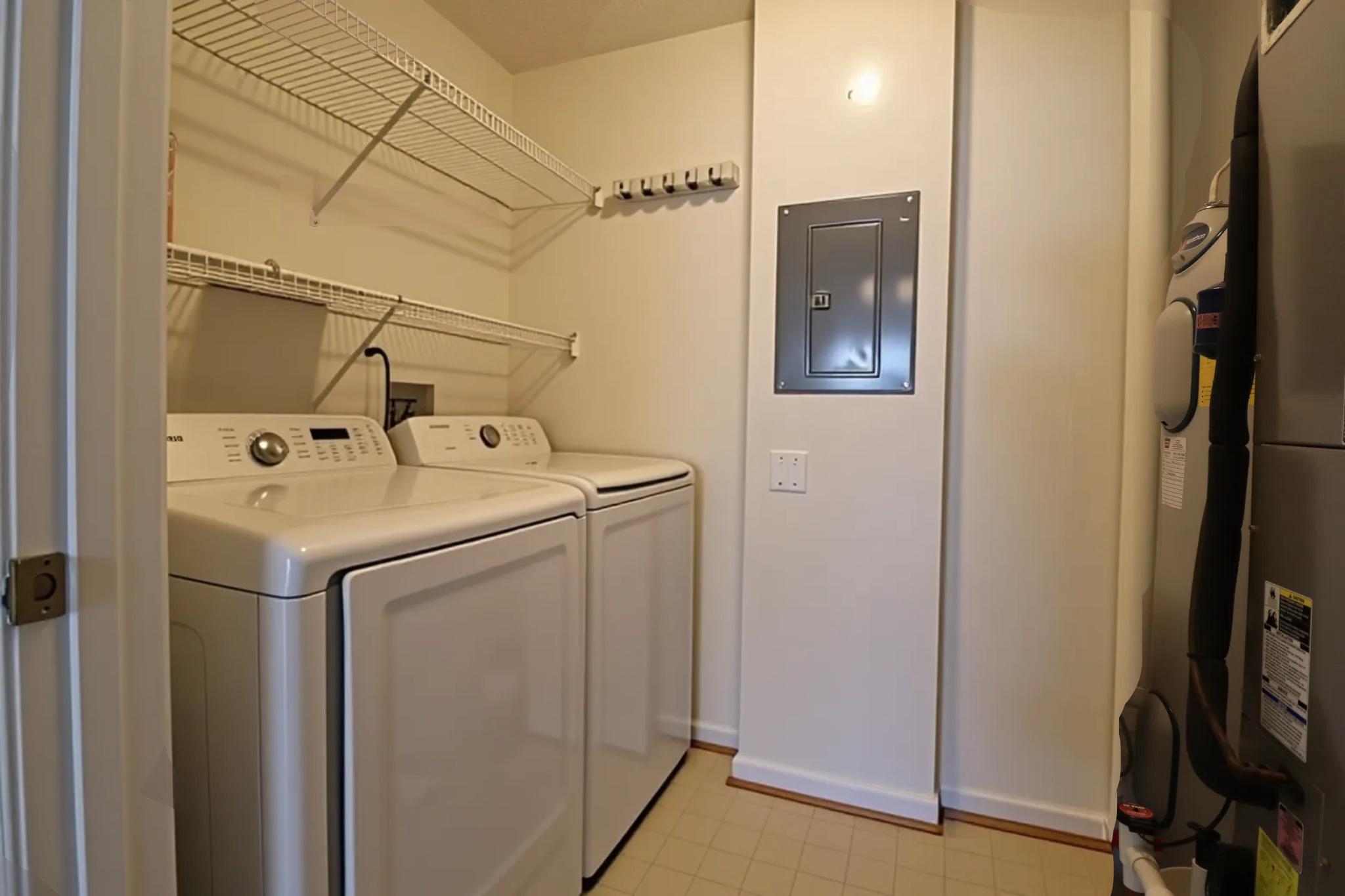 6391 Rutherford Court, Unit D Frederick, MD 21703 - Photo 17 of 35 LAUNDRY & UTILITY ROOM