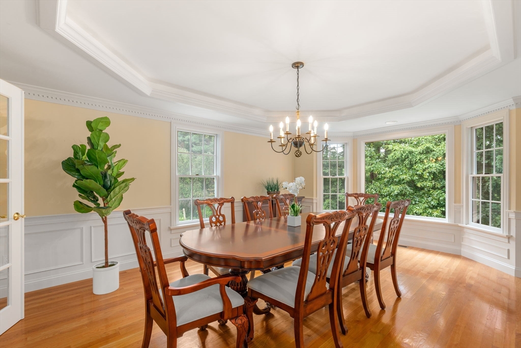 8 Stoneybrook Circle Andover, MA 01810 - Photo 14 of 37 a view of a dining room with furniture window and outside view