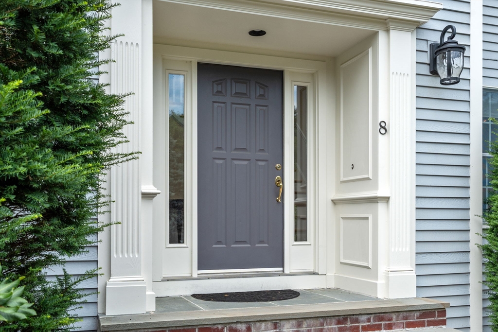 8 Stoneybrook Circle Andover, MA 01810 - Photo 3 of 37 a view of a entryway door of the house