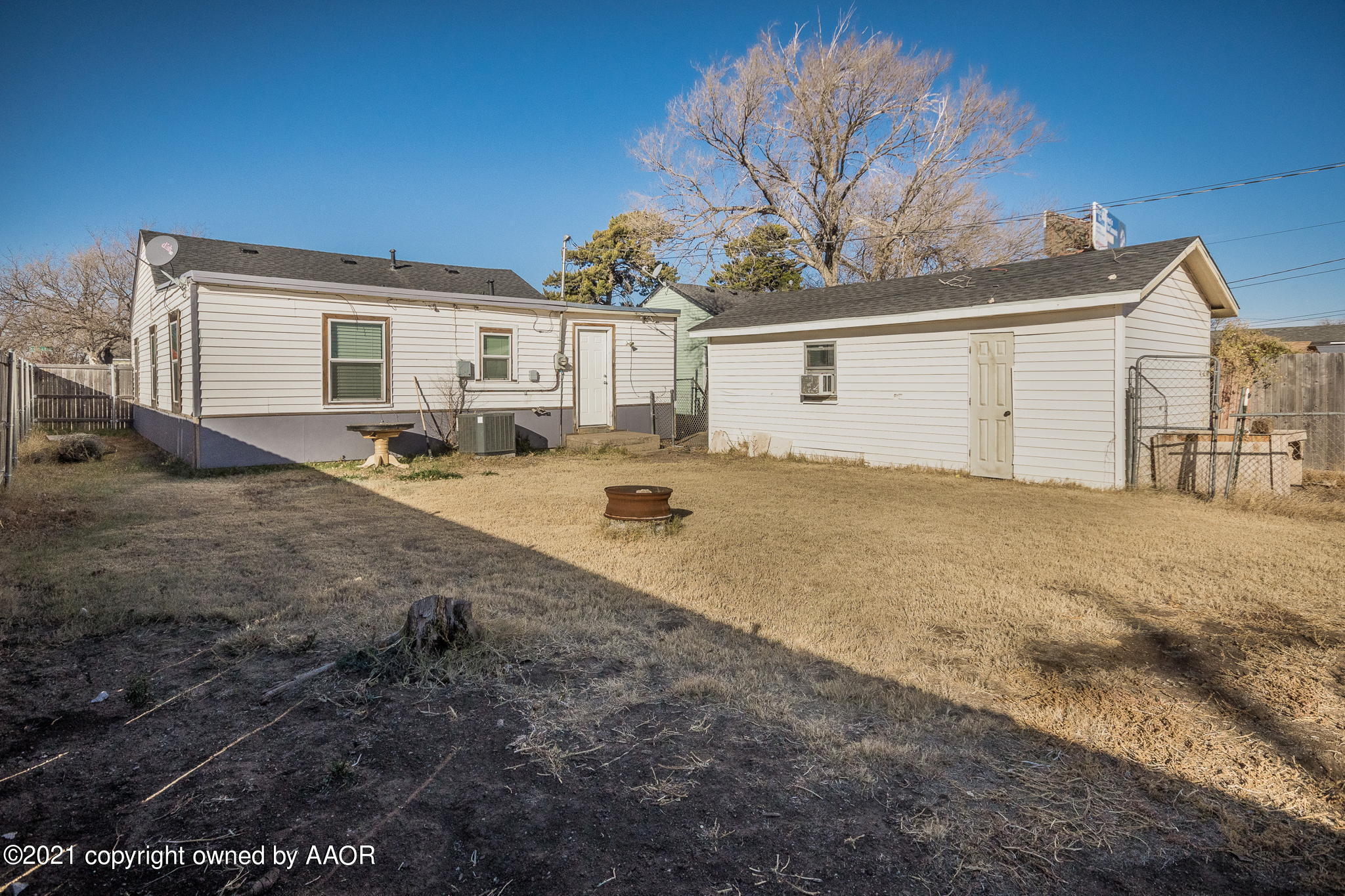 3611 South Monroe Street Amarillo, TX 79110 - Photo 17 of 19 Back Yard 2