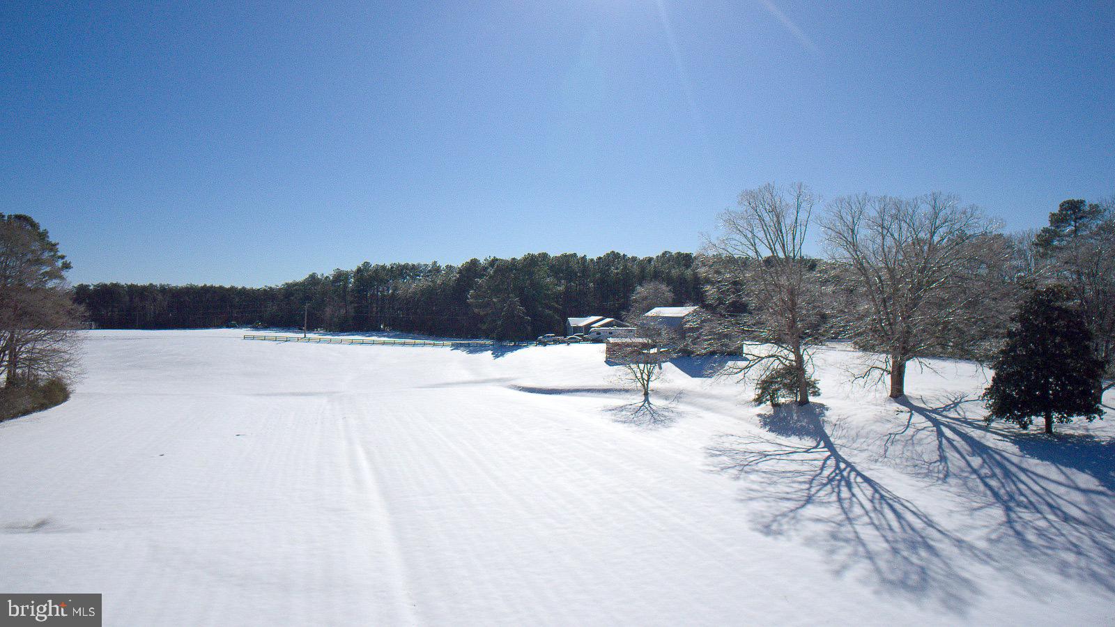 43641 Redmond Road Leonardtown, MD 20650 - Photo 14 of 15 a view of a yard covered in snow