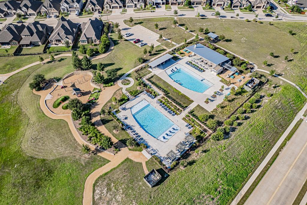 10371 Trail Ridge Drive Fort Worth, TX 76126 - Photo 34 of 35 an aerial view of residential houses with outdoor space